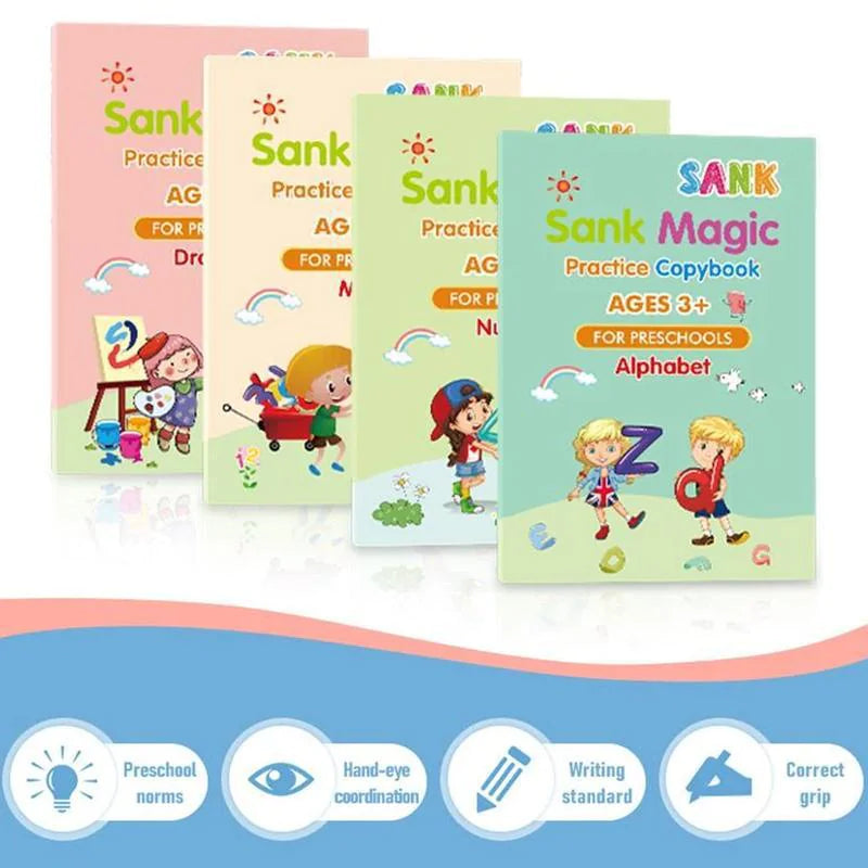 Sank Magic Reusable Practice Copybook