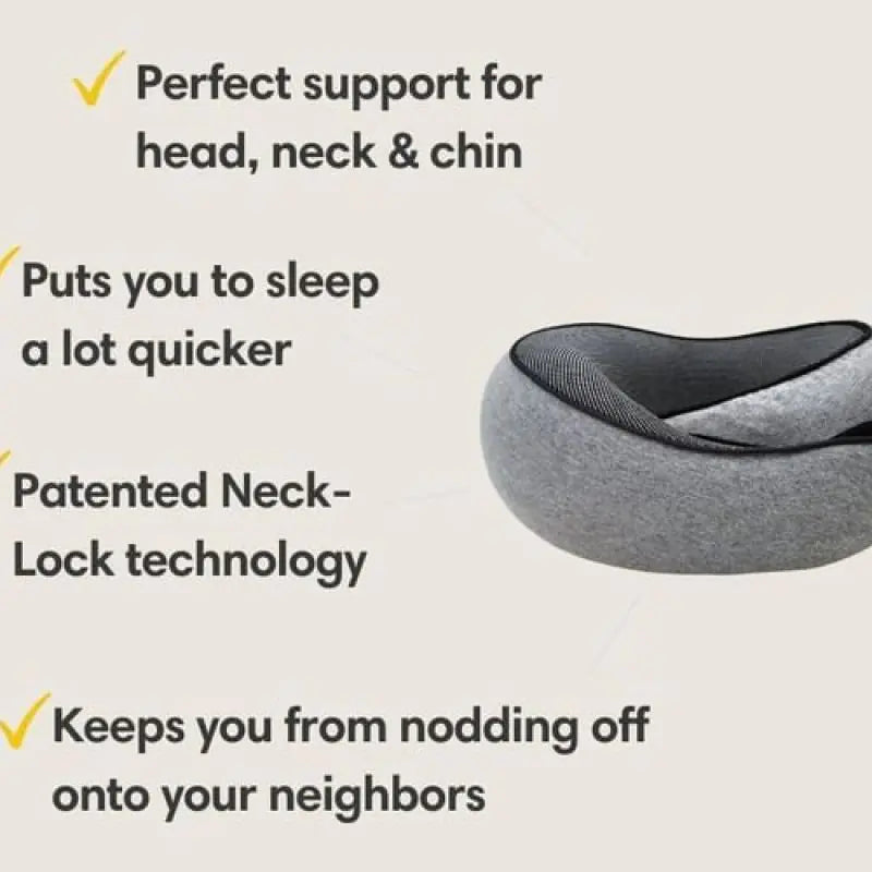 Durable Memory Foam Travel Pillow